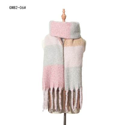 Casual Warm Thick Winter Scarves