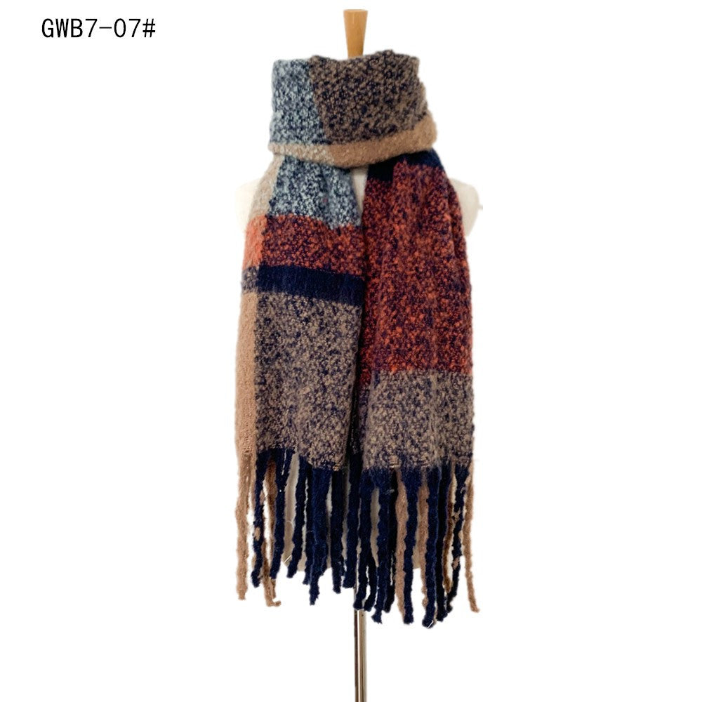 Casual Warm Thick Winter Scarves