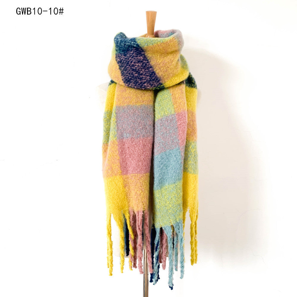 Casual Warm Thick Winter Scarves