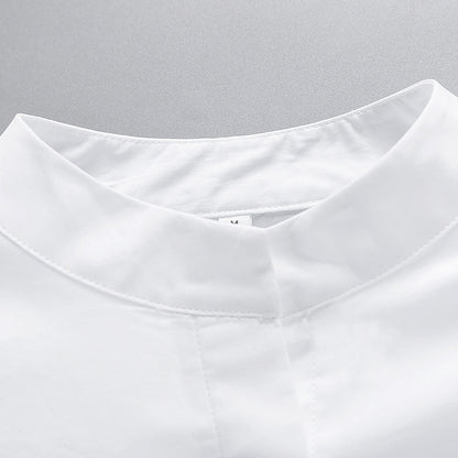 Designed Fashion White Sleeveless Shirts
