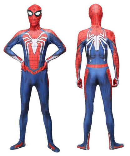MARVEL Spider-Man:  PS4 Spider-Man Cosplay Costume Jumpsuits