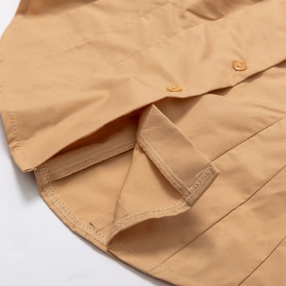 Designed Cotton Lantern Sleeves Women Shirts