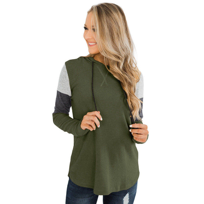 Leisure Loose Long Sleeves Hoodies for Women