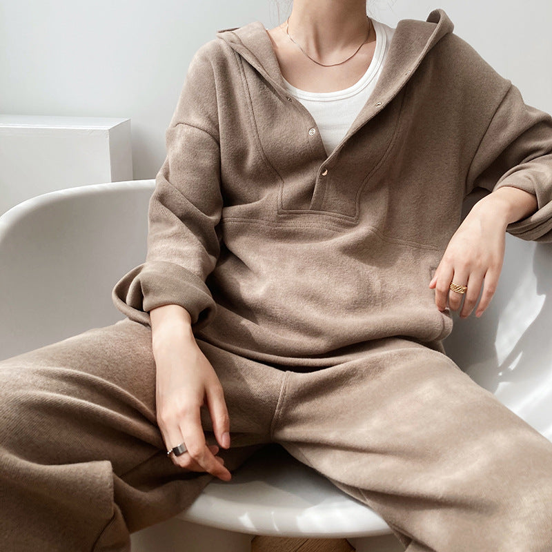 Fashion Women Hoodies and Pants Sports Suits