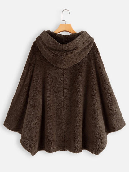 Women Plus Sizes Velvet Hoodies Coats