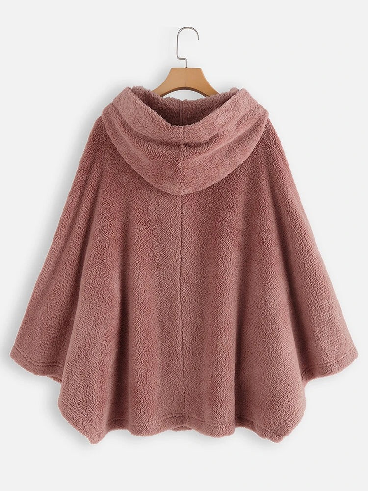 Women Plus Sizes Velvet Hoodies Coats
