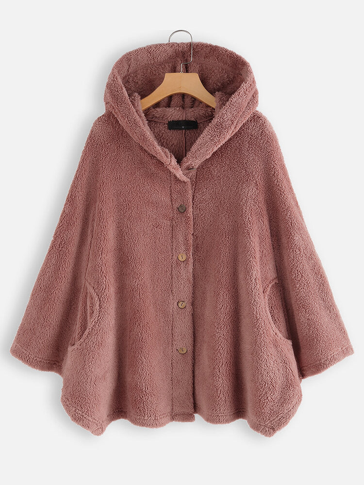 Women Plus Sizes Velvet Hoodies Coats