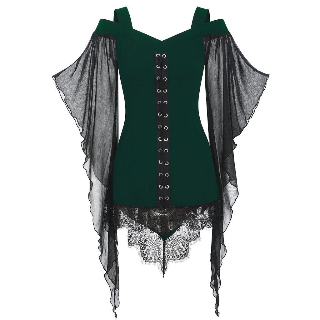 Fashion Irregular Gothic Tops