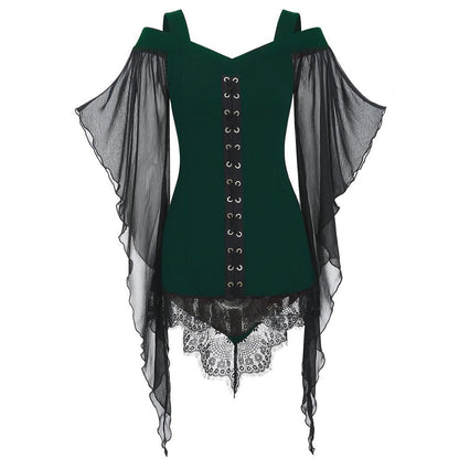 Fashion Irregular Gothic Tops
