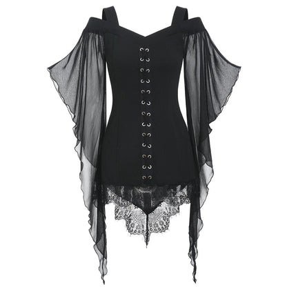 Fashion Irregular Gothic Tops