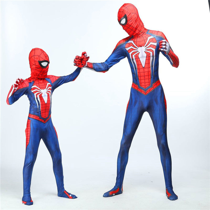 MARVEL Spider-Man:  PS4 Spider-Man Cosplay Costume Jumpsuits