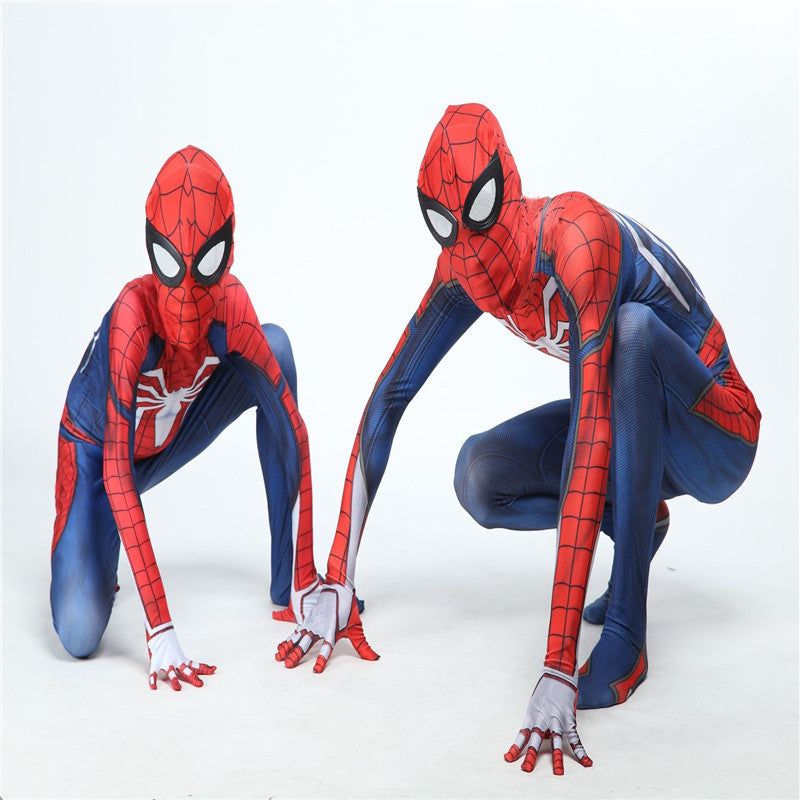 MARVEL Spider-Man:  PS4 Spider-Man Cosplay Costume Jumpsuits