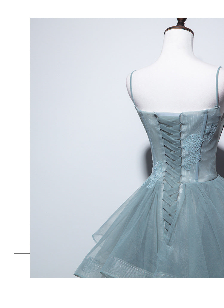 Light Green Strapless Ball Gown Party Dresses