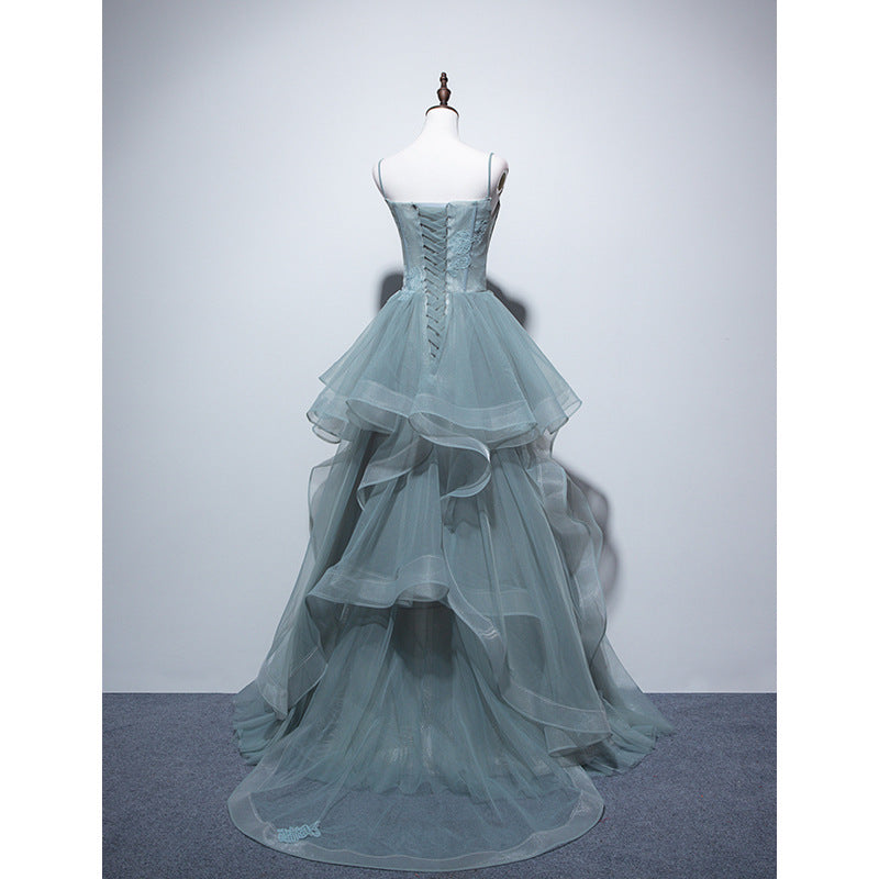 Light Green Strapless Ball Gown Party Dresses