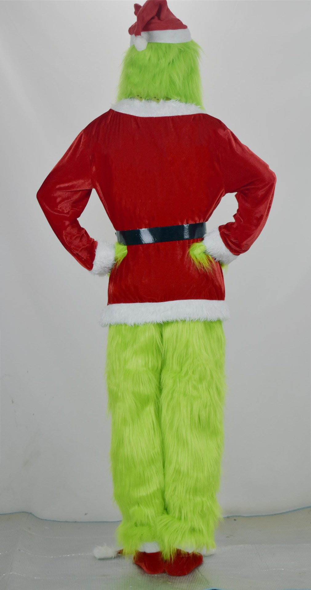 Christmas The Grinch Santa Claus Cosplay Costumes A005