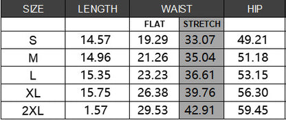 Casual Shinning Elastic Waist Summer Women Shorts