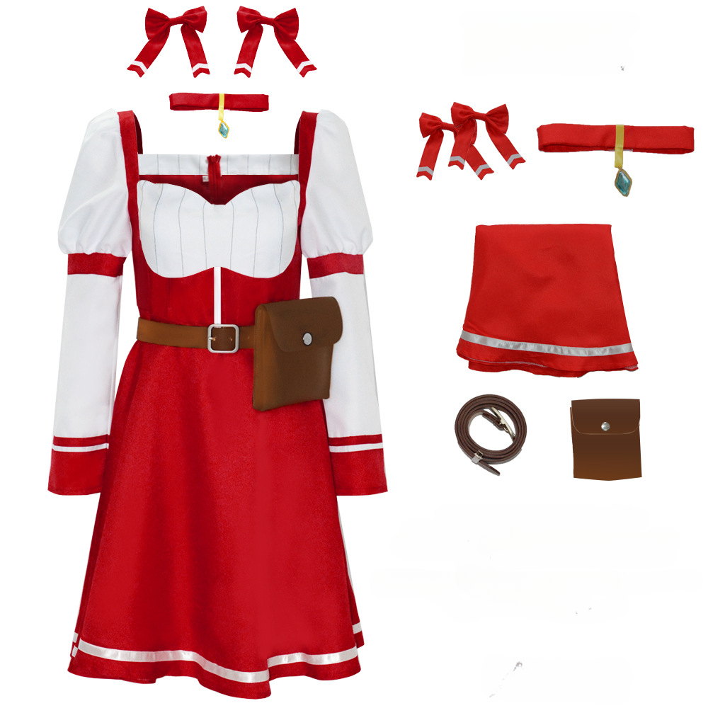 The Legendary Hero is Dead Yuna Yunis Cosplay Costumes Set 0601