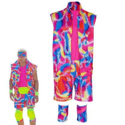 2023 Barbie Film Ken Sportswear Cosplay Costume 3265