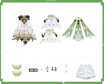Genshin Impact Games Nahida Kusanali Cosplay Costume