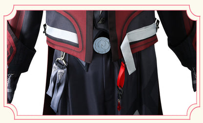 Genshin Impact Diluc Red Dead of Night Premium Edition Cosplay Costume