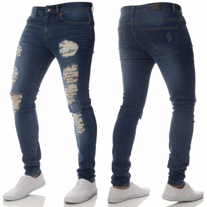 Casual Broken Holes Jeans for Men