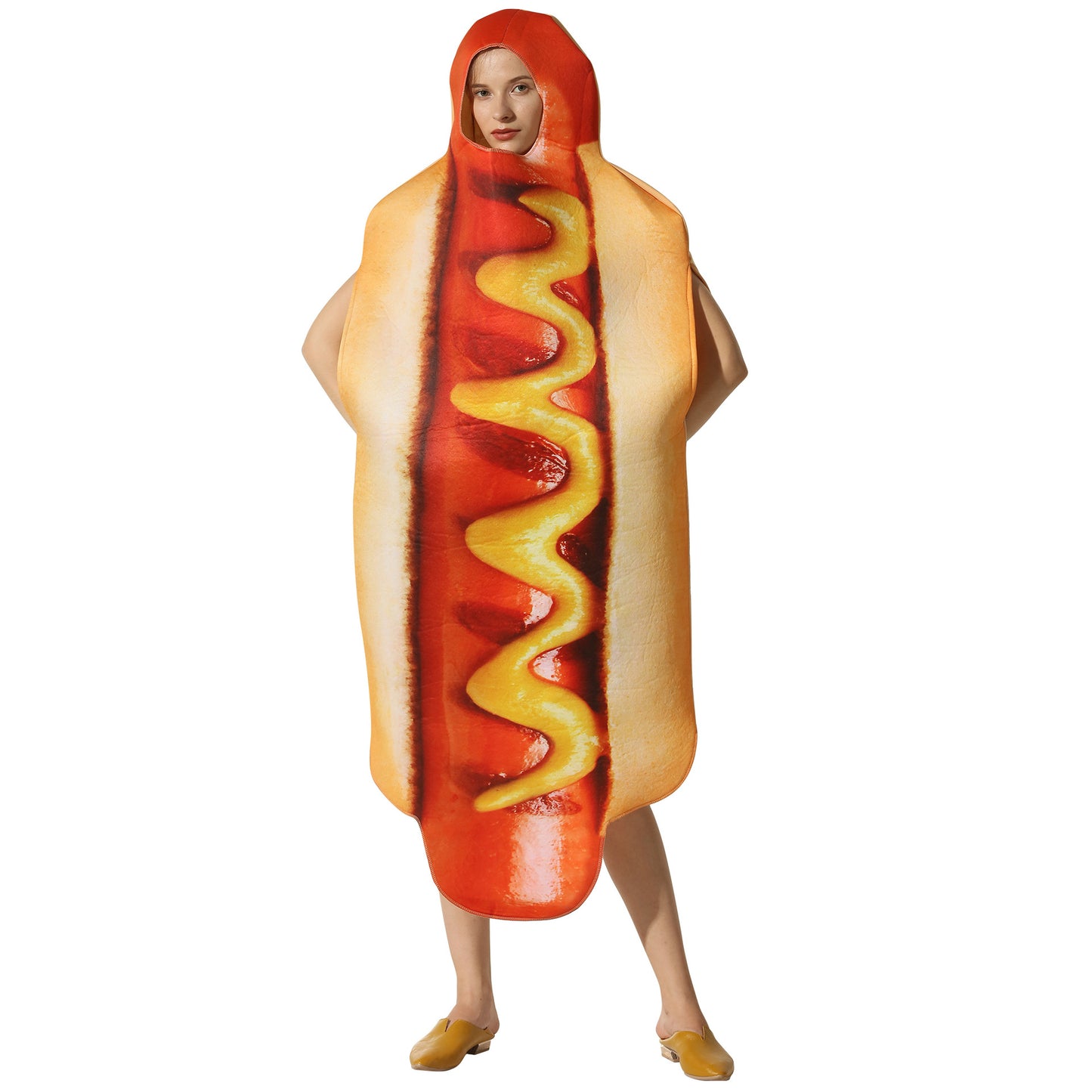 Halloween Hot Dog Cosplay Costume Jumpsuits