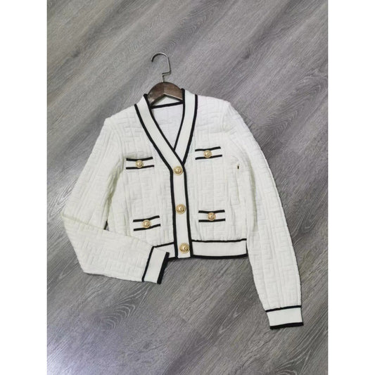 Fashion Short Knitted Women Cardigan Sweaters