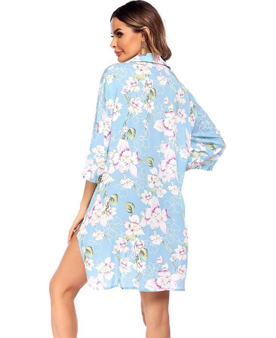 Summer Beach Chiffon Bikini Shirts