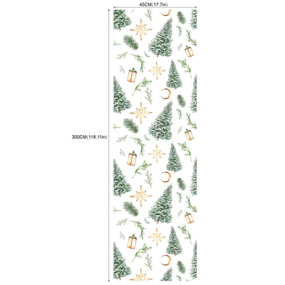 Environmental Friendly Self-adhesive Christmas Wallpaper