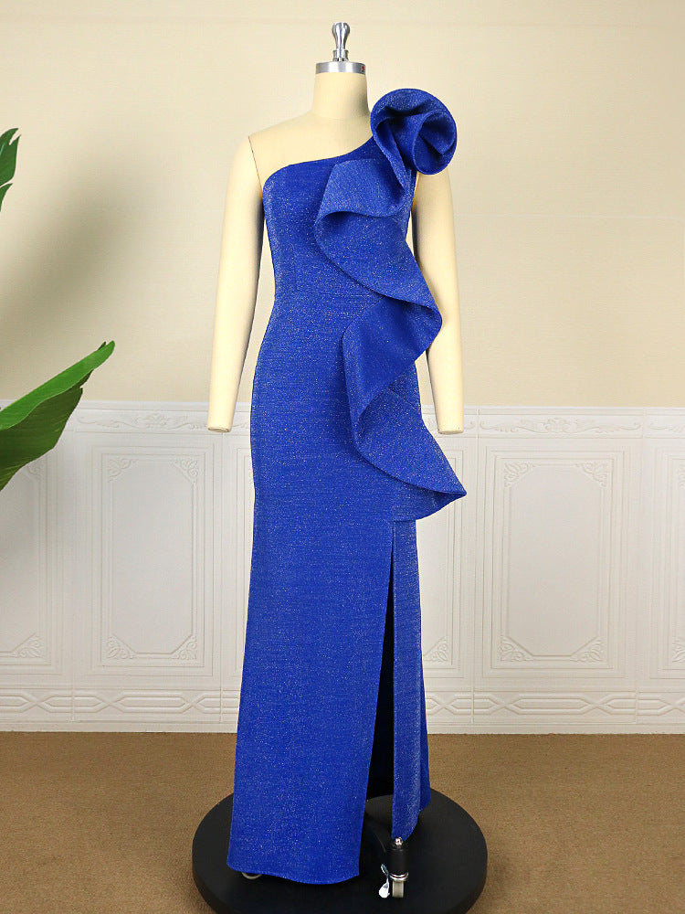 Gorgeous One Shoulder Plus Sizes Evening Dresses
