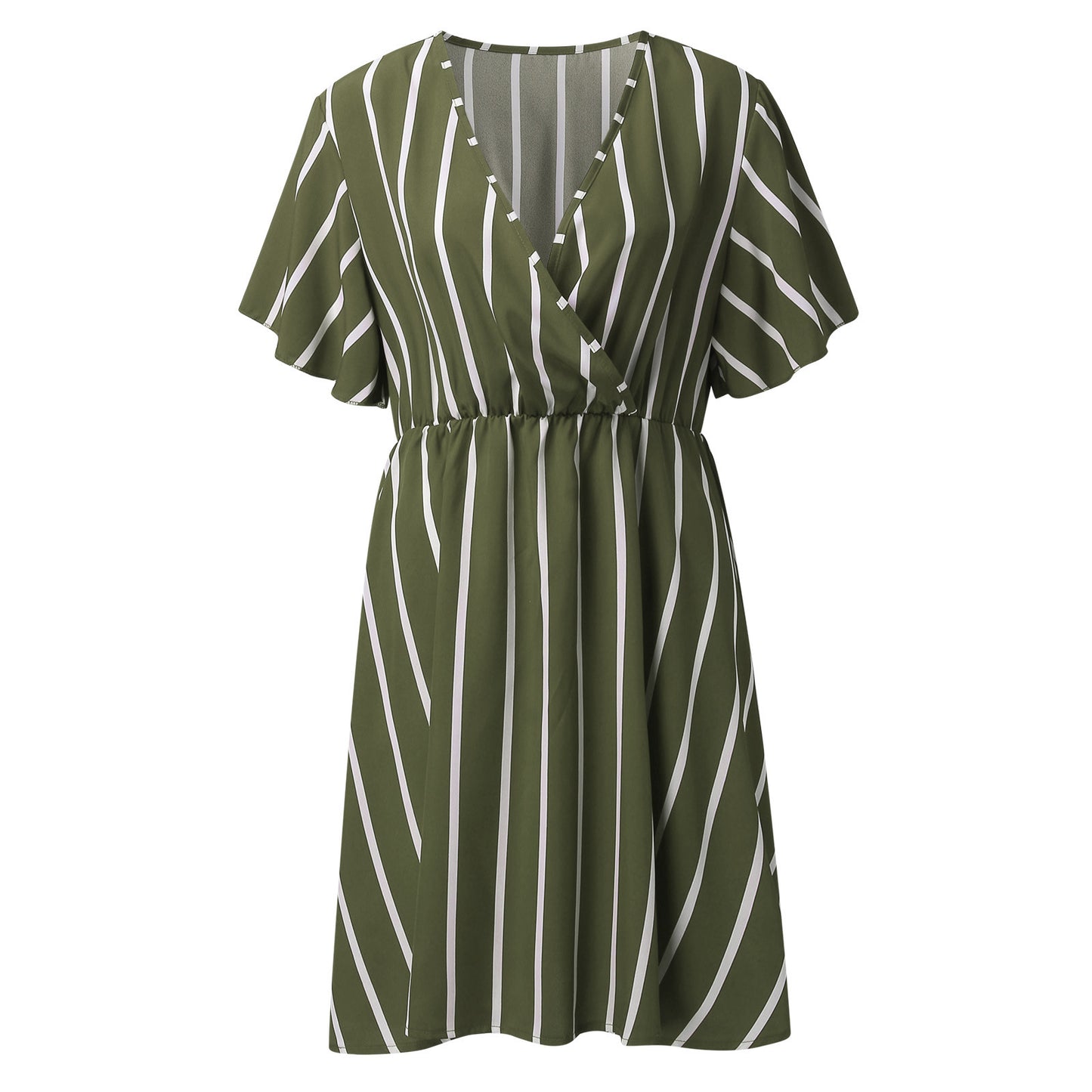 Casual Plus Sizes Boho Short Dresses