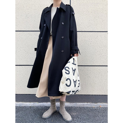 Fashion Loose Long Trench Coats for Women