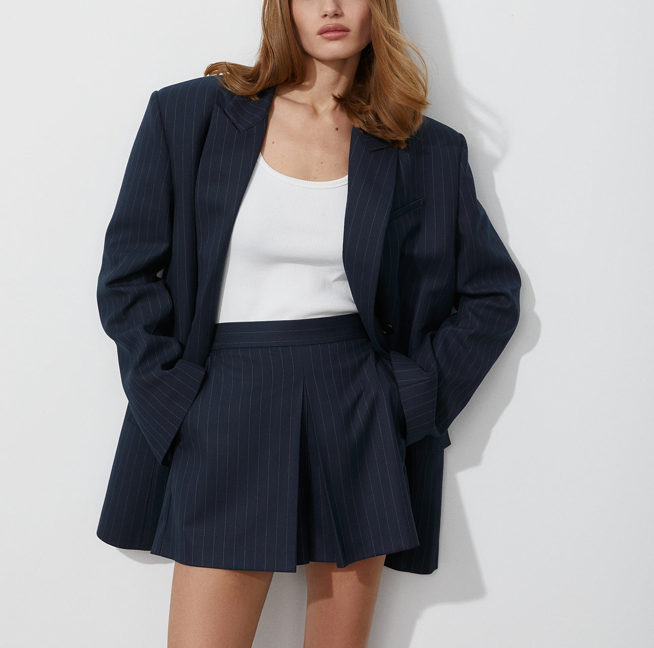 Luxury Women Blazer Coats & Short Skirts Suits