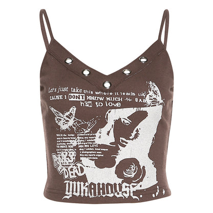 Sexy Coffee Summer Short Tank Tops