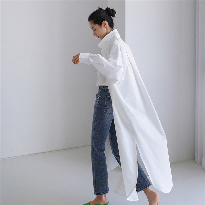 Fashion Women Plus Sizes Long Shirts