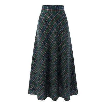 Vintage High Waist A Line Skirts for Women