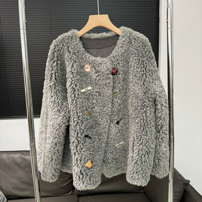 Fashion Faux Fur Women Jacket Coats
