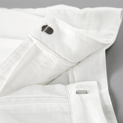 Designed Linen Cotton Summer Sleeveless Tops and Shorts Sets