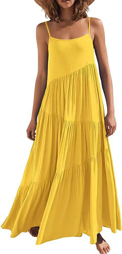 Casual Summer Beach Women Tank Top Dresses