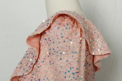 Sexy Sequined One Shoulder Long Party Dresses