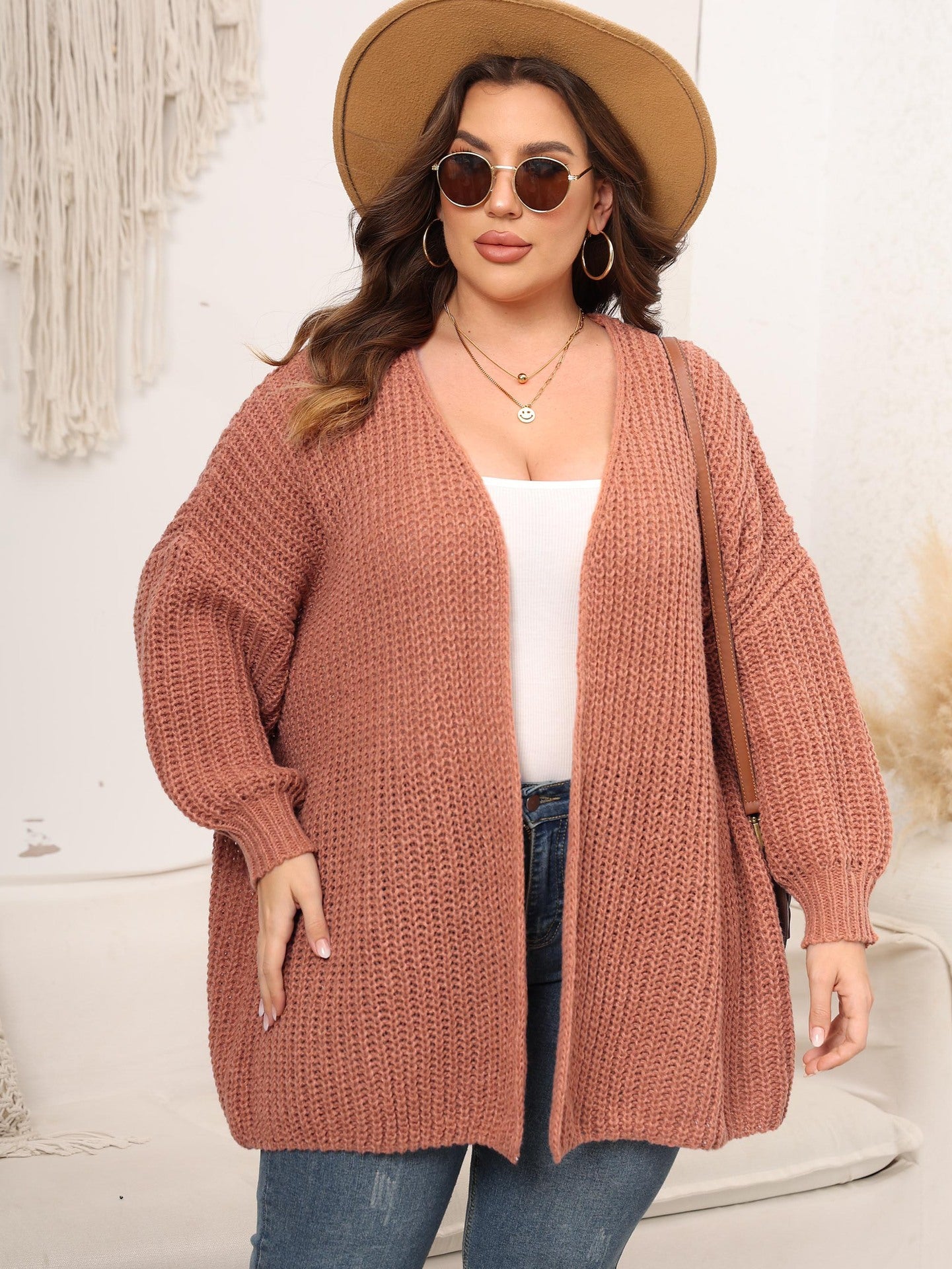 Fashion Plus Sizes Knitted Sweaters for Women