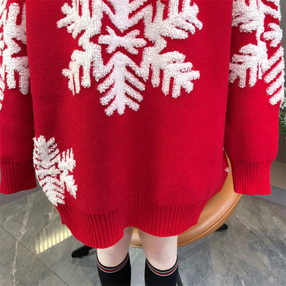 Merry Christmas Winter Knitted Hoodies Sweaters