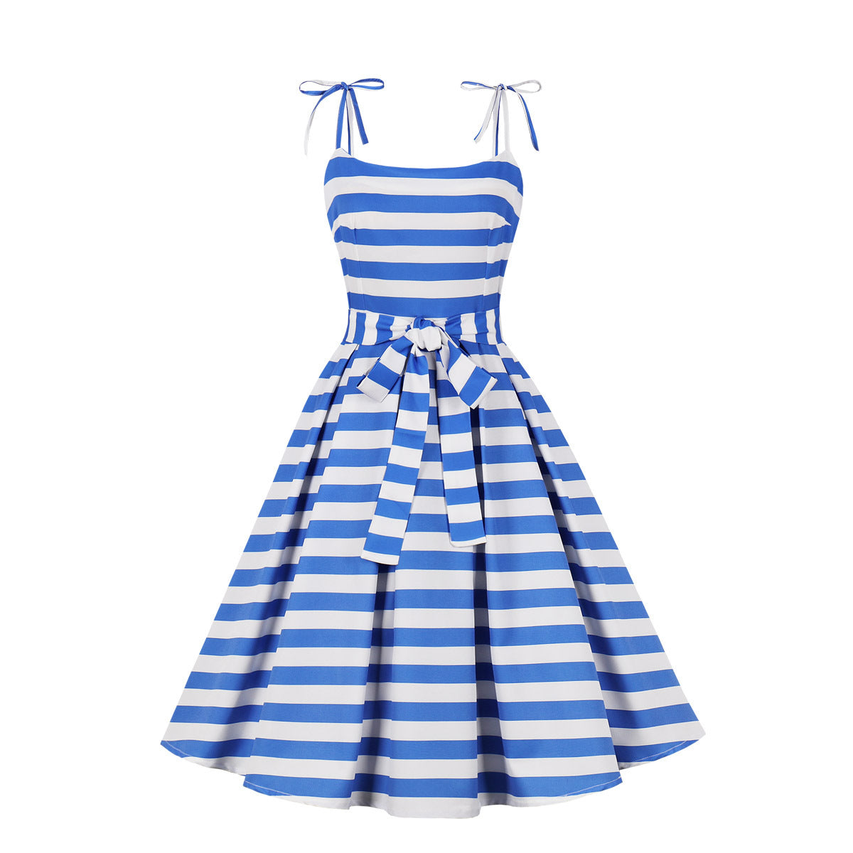 Vintage Sweet Bow Spaghetti Straps Dresses