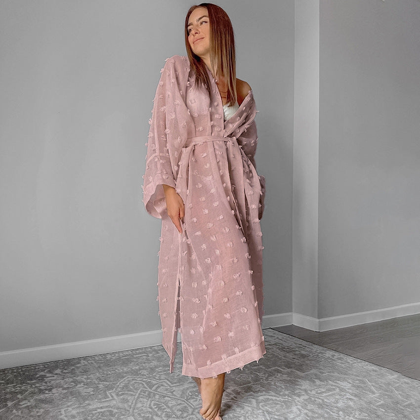 Elegant Fairy See Through Summer Long Dresses