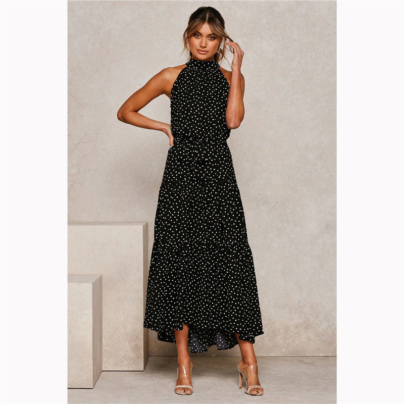 Casual Halter Summer Long Dresses