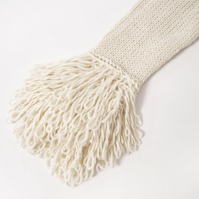 Fashion Long Sleeves Tassels Knitted Sweaters