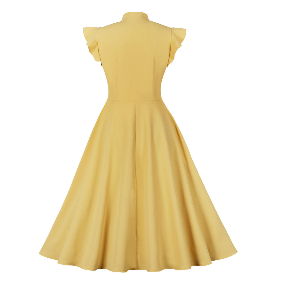 Vintage Ruffled Women Dresses
