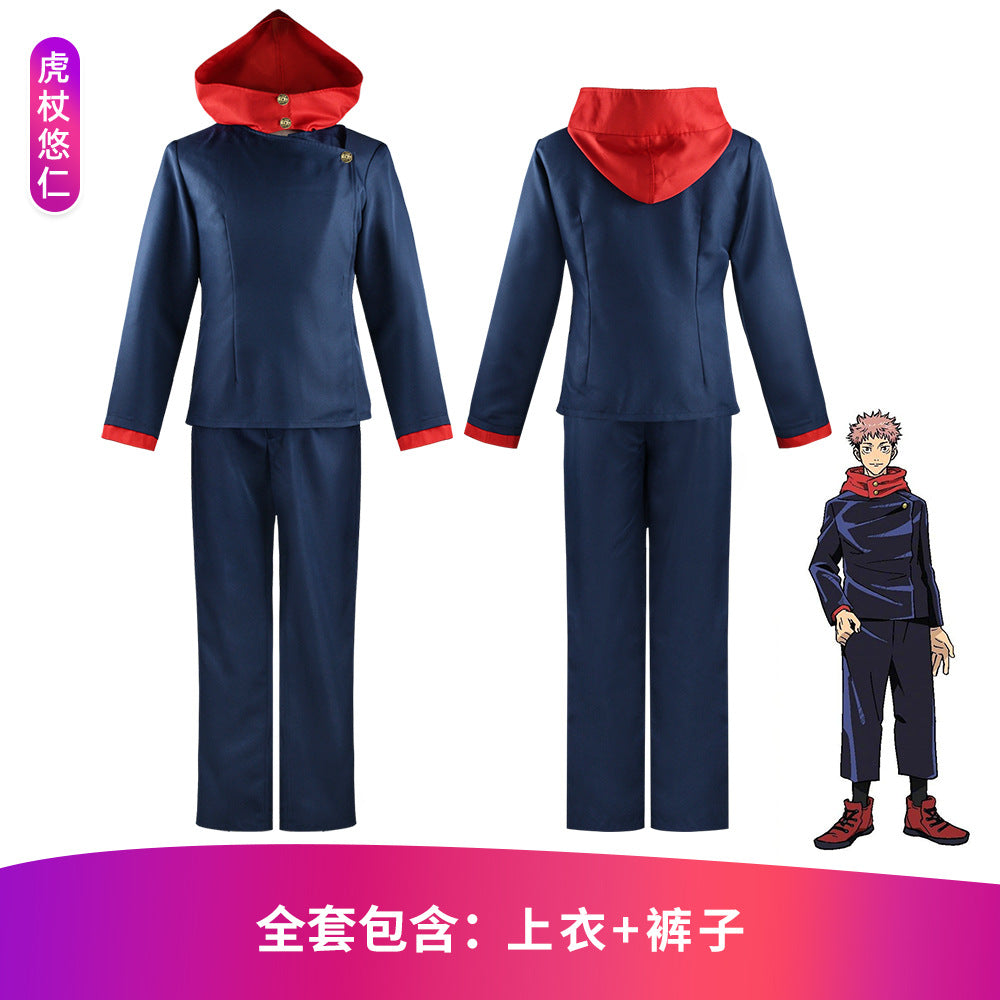 Jujutsu Kaisen Itadori Yuji Cosplay Costume Set 3023