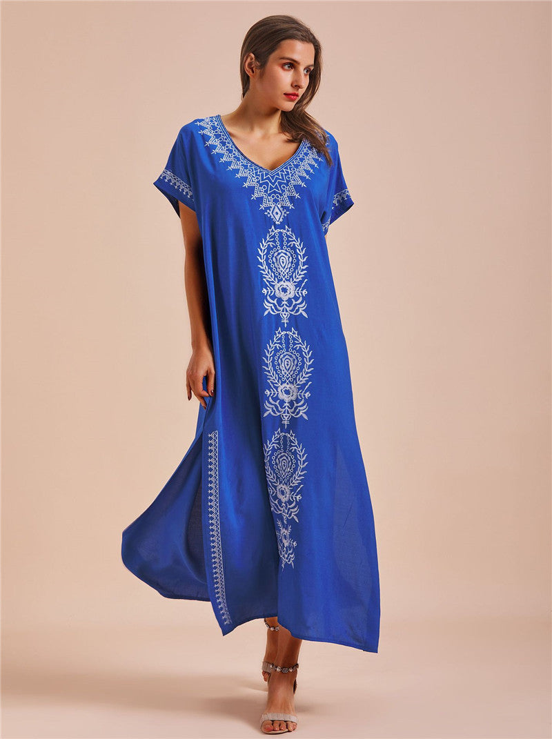 Casual Embroidery Summer Bikini Dresses