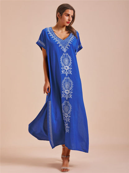 Casual Embroidery Summer Bikini Dresses